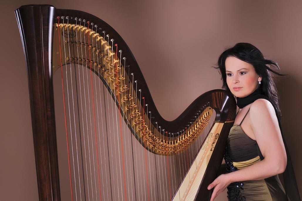 Harfa – hudební podkres