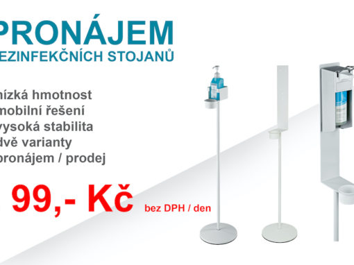 Dezinfekční stojany