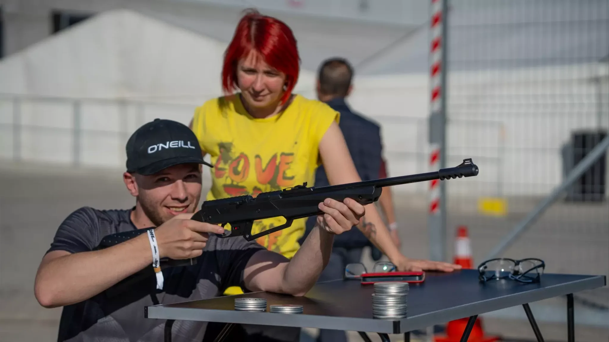 Pouťová střelnice